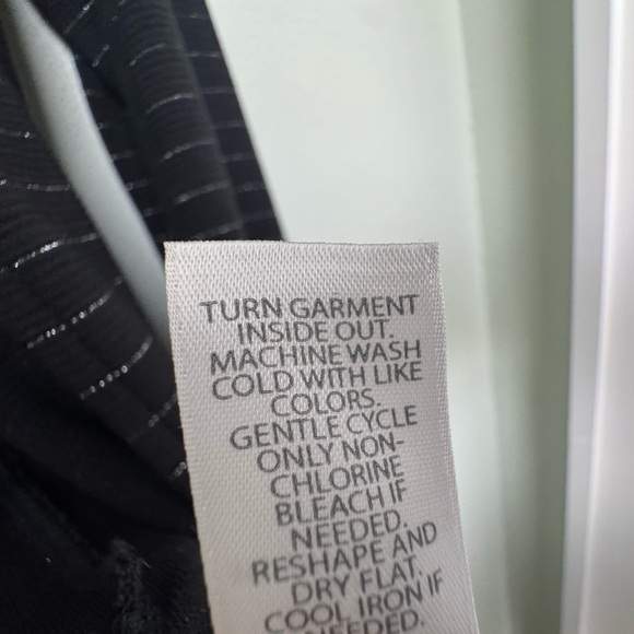 J.Jill Luxurious Wearever Ottoman-Knit Open-Front Cardigan Duster Black/Silver M - Picture 13 of 13